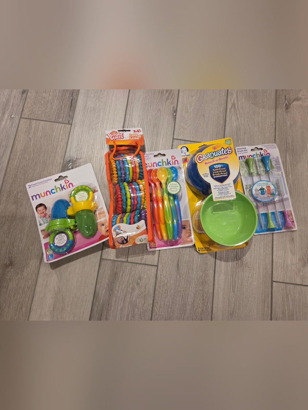 Munchkin & Assorted Kids Feeding Set - Bright Multicolor